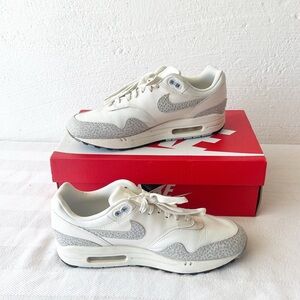 NIKE Air Max 1 '87 Safari Summit White Phantom Size 9.5